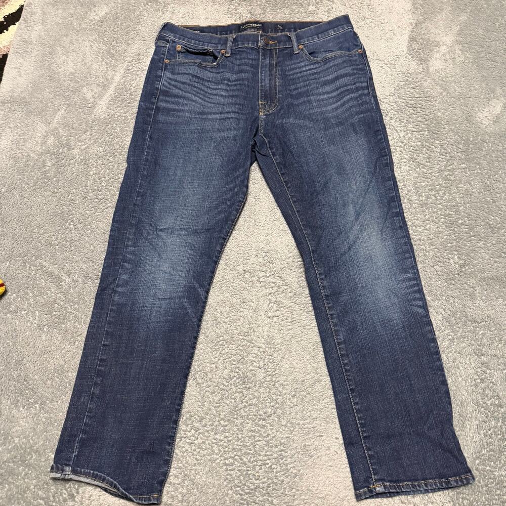 Lucky Brand Jeans Mens 36 x30 410 Athletic Fit Dark Wash Blue Denim